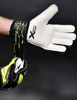 Precision FUSION X Flat Cut Finger Protect Jnr GK Gloves